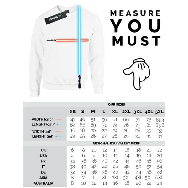 Star Wars Dam/Tjej The Mandalorian The Way Outline Helm Sweatshirt