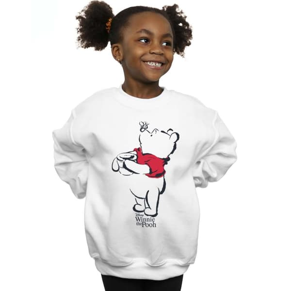 Disney Girls Winnie The Pooh Drawing Sweatshirt