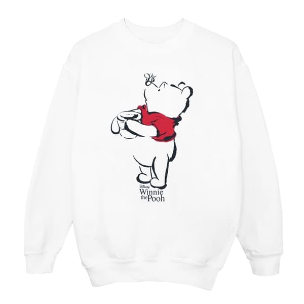 Disney Girls Winnie The Pooh Drawing Sweatshirt