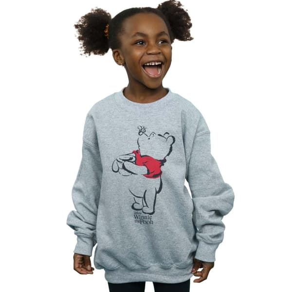 Disney Girls Winnie The Pooh Drawing Sweatshirt