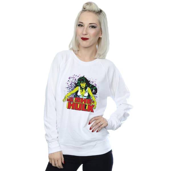 Marvel Dam/Tjej The Savage She-Hulk Sweatshirt