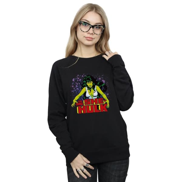 Marvel Dam/Tjej The Savage She-Hulk Sweatshirt