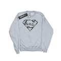 Miniatyrbilde 1 av 5: DC Comics Womens/Ladies Superman Marble Logo Sweatshirt