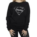 Miniatyrbilde 3 av 5: DC Comics Womens/Ladies Superman Marble Logo Sweatshirt
