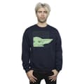 Miniatyrbild 2 av 3: Star Wars Mens The Mandalorian Grogu Box Sweatshirt