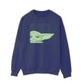 Miniatyrbild 1 av 3: Star Wars Mens The Mandalorian Grogu Box Sweatshirt