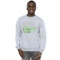 Miniatyrbild 2 av 3: Star Wars Mens The Mandalorian Grogu Box Sweatshirt