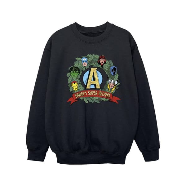 Marvel Sweatshirt med tomtens superhjälpare för flickor