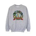 Miniatyrbild 1 av 3: Marvel Sweatshirt med tomtens superhjälpare för flickor