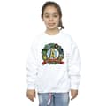 Miniatyrbild 2 av 3: Marvel Sweatshirt med tomtens superhjälpare för flickor