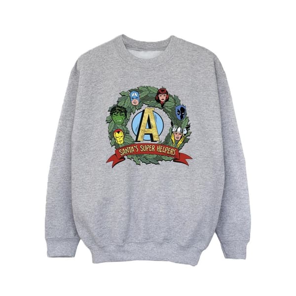 Marvel Sweatshirt med tomtens superhjälpare för flickor