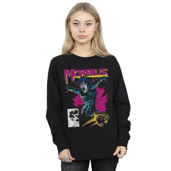 Marvel Comics Womens/Ladies Morbius Midnight Sons Sweatshirt