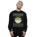 Miniatyrbild 2 av 3: Star Wars Mens The Mandalorian The Child Christmas Sweatshirt