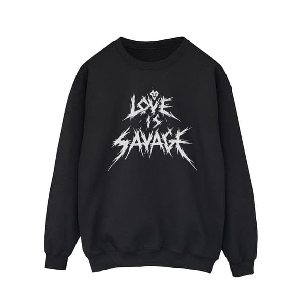 Disney Mens Villains Love Is Savage Sweatshirt