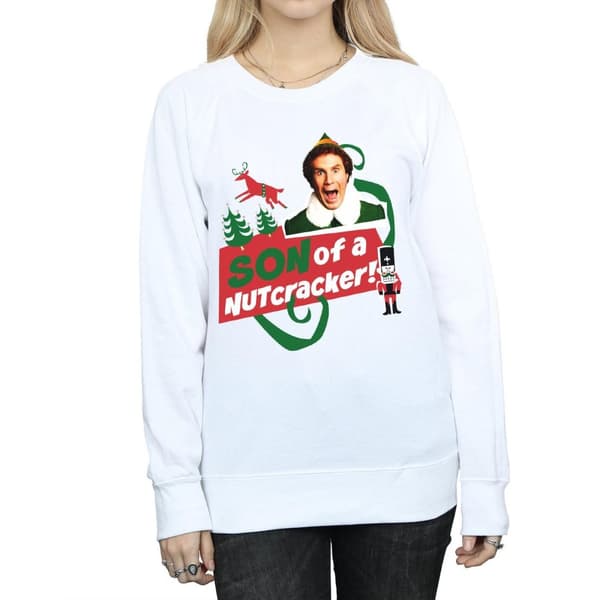 Elf Sweatshirt - Son Of A Nutcracker för damer/kvinnor