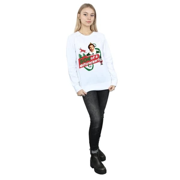 Elf Sweatshirt - Son Of A Nutcracker för damer/kvinnor