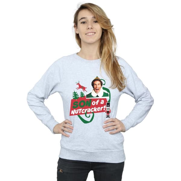 Elf Sweatshirt - Son Of A Nutcracker för damer/kvinnor
