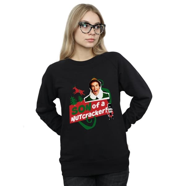 Elf Sweatshirt - Son Of A Nutcracker för damer/kvinnor