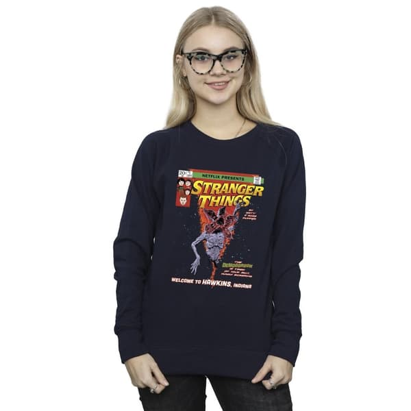 Netflix Sweatshirt med serieomslag från Stranger Things - dam/dam