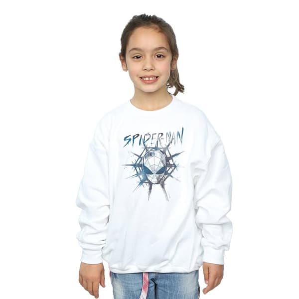Marvel Girls Spider-Man Web Fade Sweatshirt