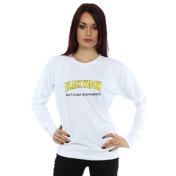 Marvel Womens/Ladies Black Widow AKA Natasha Romanoff Sweatshirt