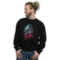 Miniatyrbillede 2 af 3: Star Wars Mens The Mandalorian Mandalore Helmet Reflection Sweatshirt