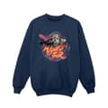 Miniatyrbild 1 av 3: Marvel Girls Thor Love And Thunder Mighty Thor Swirl Sweatshirt