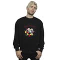 Miniatyrbillede 2 af 3: Disney Mens Mickey Mouse Mickey Minnie Christmas Sweatshirt