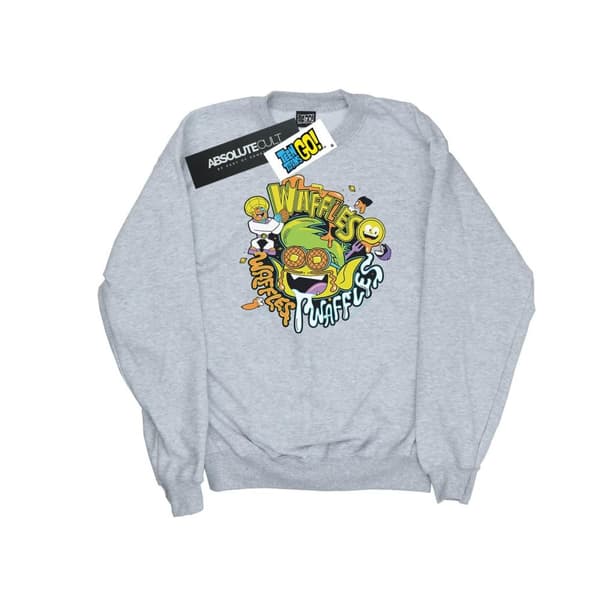 DC Comics Boys Teen Titans Go Waffle Mania Sweatshirt