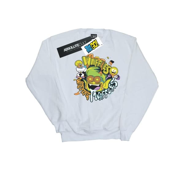 DC Comics Boys Teen Titans Go Waffle Mania Sweatshirt