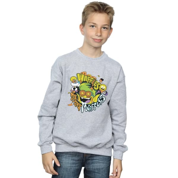 DC Comics Boys Teen Titans Go Waffle Mania Sweatshirt