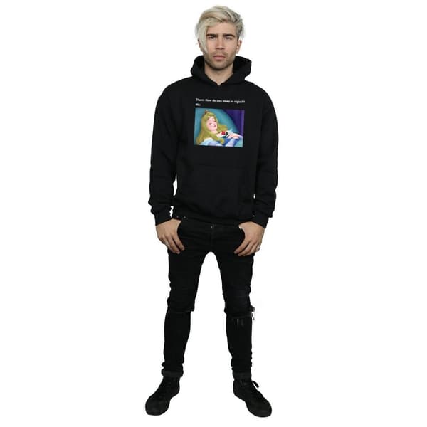 Disney Mens Sleeping Beauty Meme Hoodie