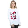 Miniatyrbild 2 av 3: Disney Dam/Tjej Minnie Mouse Giggling Sweatshirt