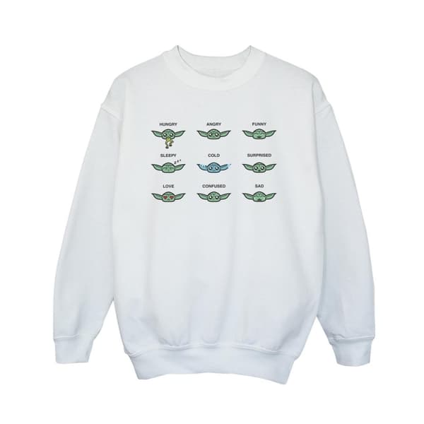Star Wars Boys Mandalorian Grogu Mood Sweatshirt