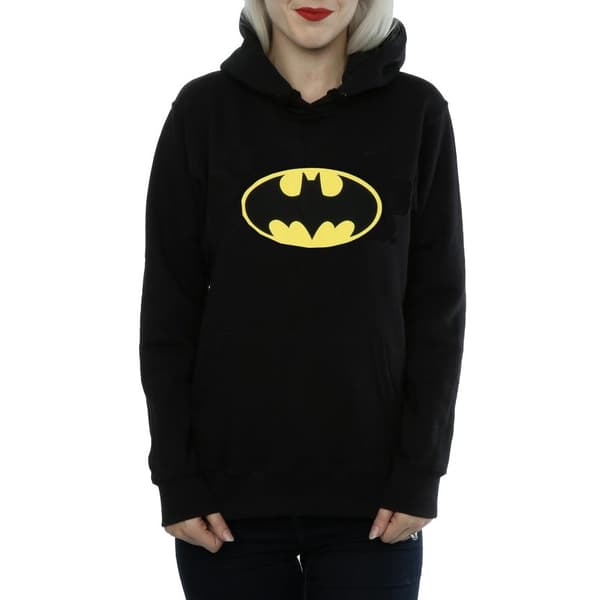DC Comics Kvinnor/Ladies Batman Logo Hoodie