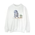 Miniatyrbilde 1 av 3: Star Wars Mens The Mandalorian R2D2 And Grogu Sweatshirt