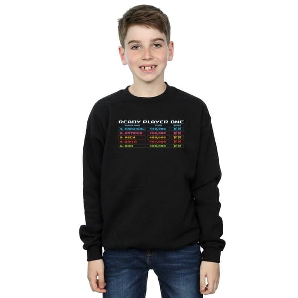 Ready Player One Boys 8-Bit Scoreboard Sweatshirt