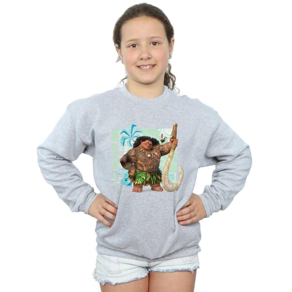 Disney Girls Moana Maui Sweatshirt
