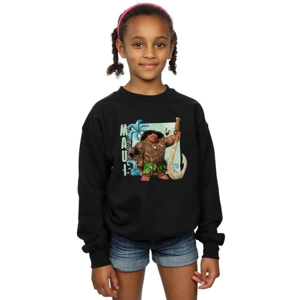 Disney Girls Moana Maui Sweatshirt