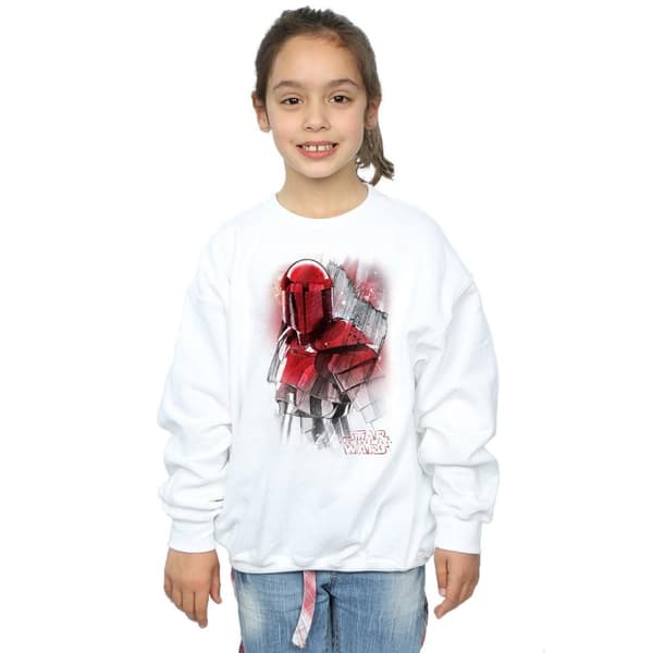 Star Wars Girls The Last Jedi Praetorian Guard Borstad Sweatshirt