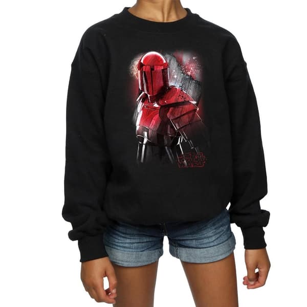 Star Wars Girls The Last Jedi Praetorian Guard Borstad Sweatshirt