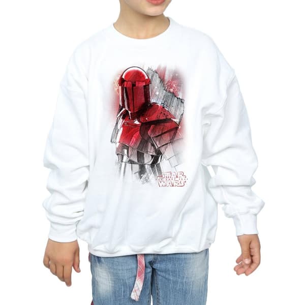 Star Wars Girls The Last Jedi Praetorian Guard Borstad Sweatshirt