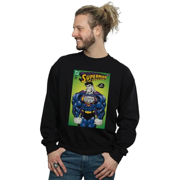 DC Comics Mens Superman Bizarro Action Comics 785 Cover Sweatshirt
