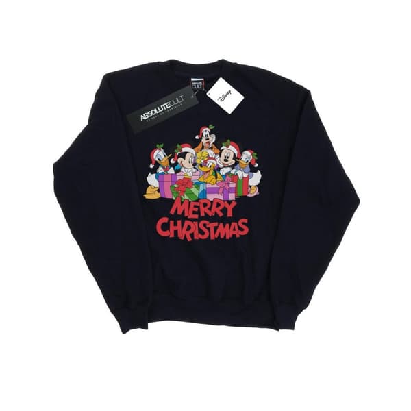 Disney Girls Mickey Mouse And Friends Christmas Sweatshirt