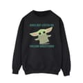 Miniatyrbild 1 av 3: Star Wars Mens The Mandalorian Grogu lyssnar inte Sweatshirt