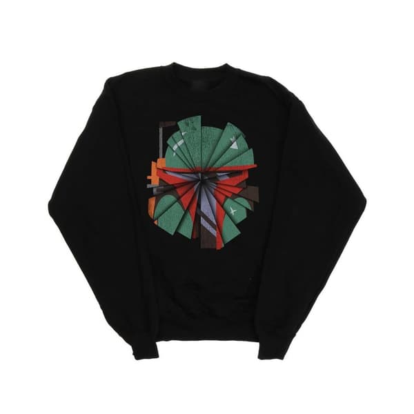 Star Wars Mens A New Hope Shuttered Boba Fett Sweatshirt