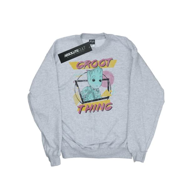 Marvel Mens Guardians Of The Galaxy Vol. 2 Groot Thing Sweatshirt