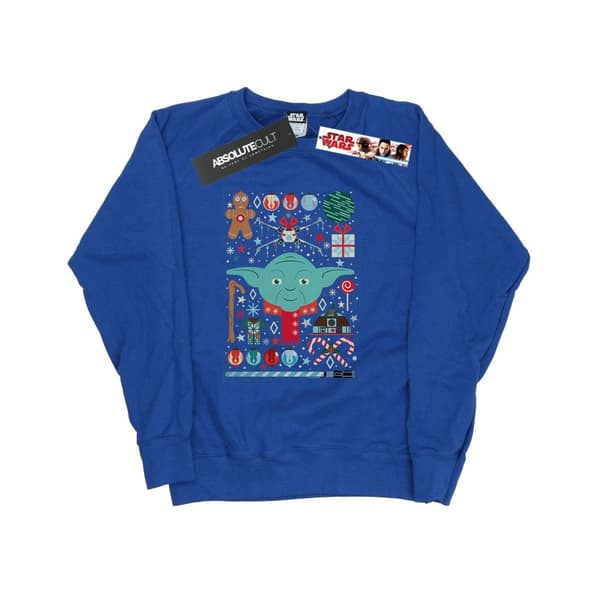 Star Wars Womens/Ladies Yoda Christmas Sweatshirt
