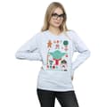 Miniatyrbilde 2 av 3: Star Wars Womens/Ladies Yoda Christmas Sweatshirt
