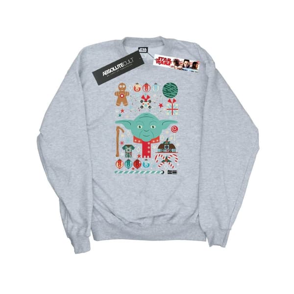 Star Wars Yoda Christmas-tröja för damer/kvinnor
